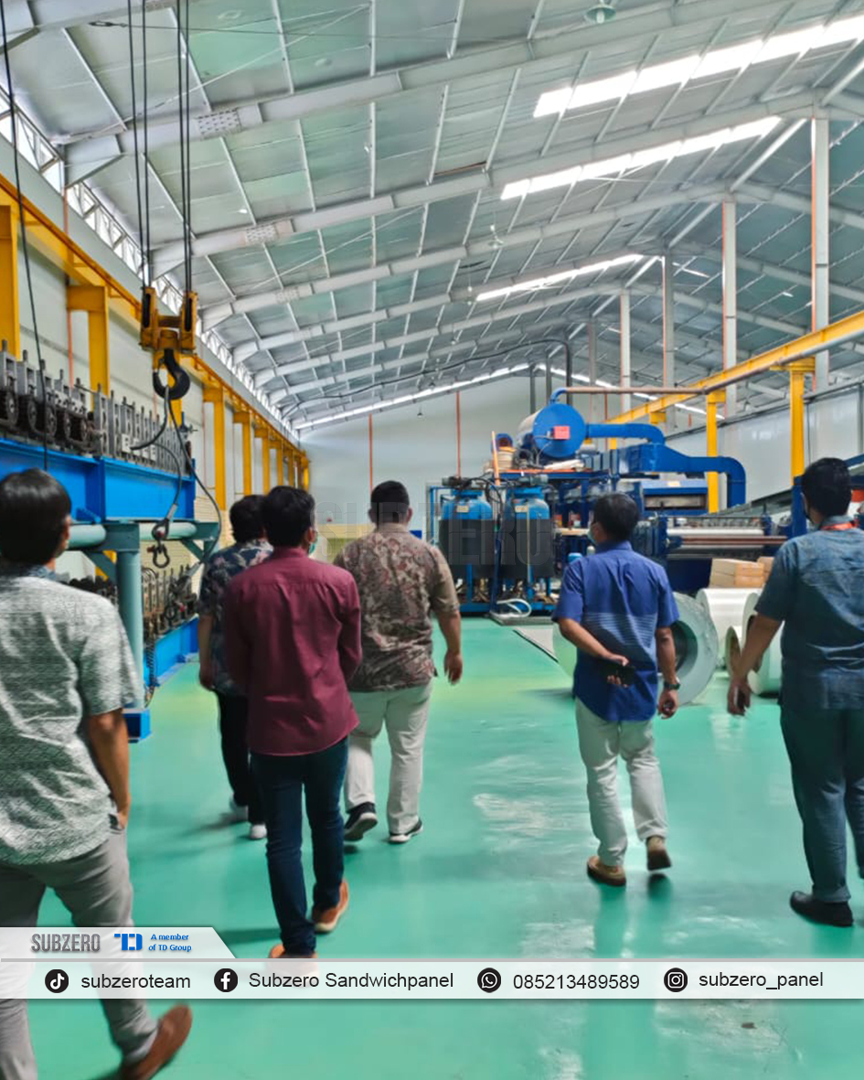 Image - Gallery - Kunjungan Pabrik dengan customer - Subzero | Pre Insulated Sandwich Panel