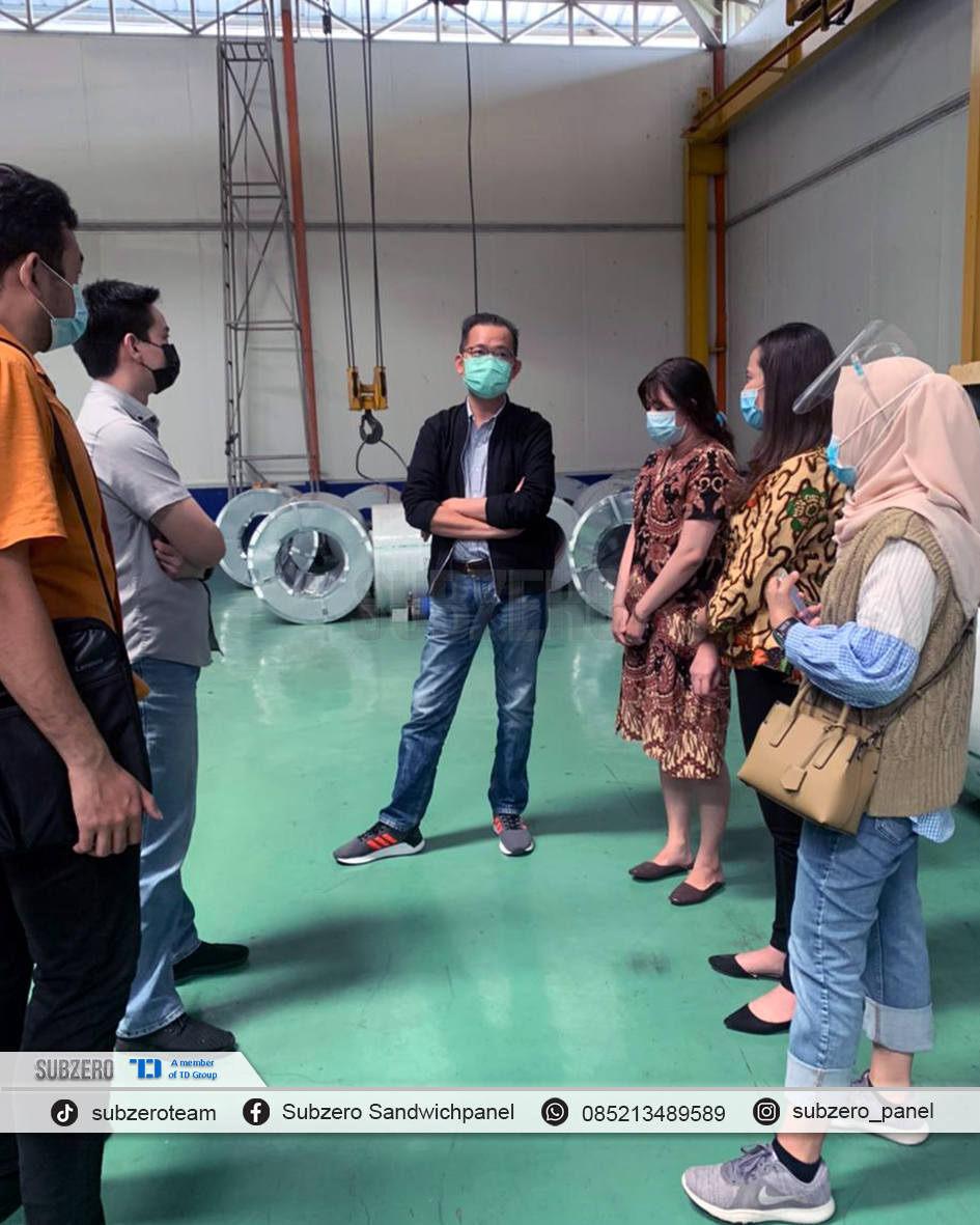 Image - Gallery - Kunjungan Customer ke pabrik SUBZERO - Subzero | Pre Insulated Sandwich Panel
