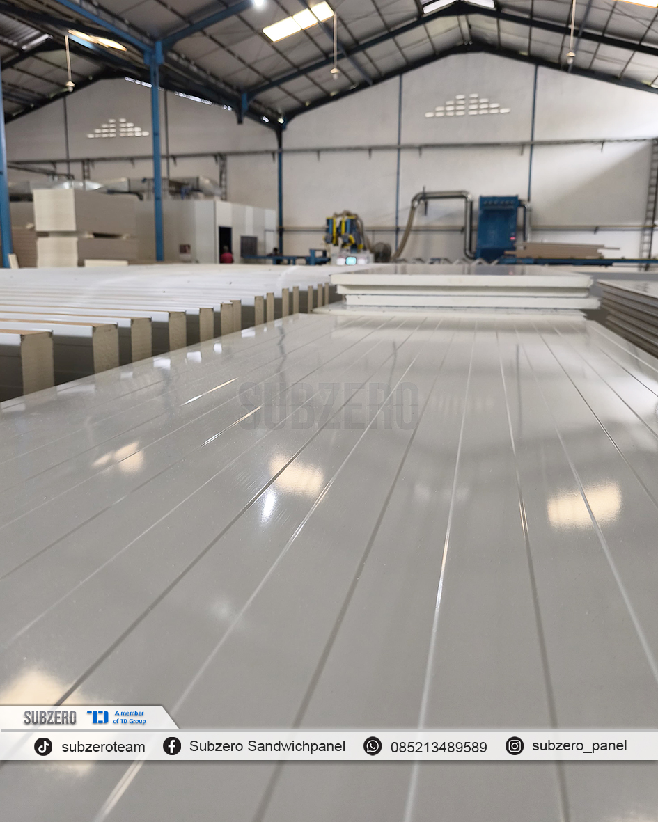 Image - Gallery - SANDWICH PANEL SUBZERO RIBBED - Subzero | Pre Insulated Sandwich Panel