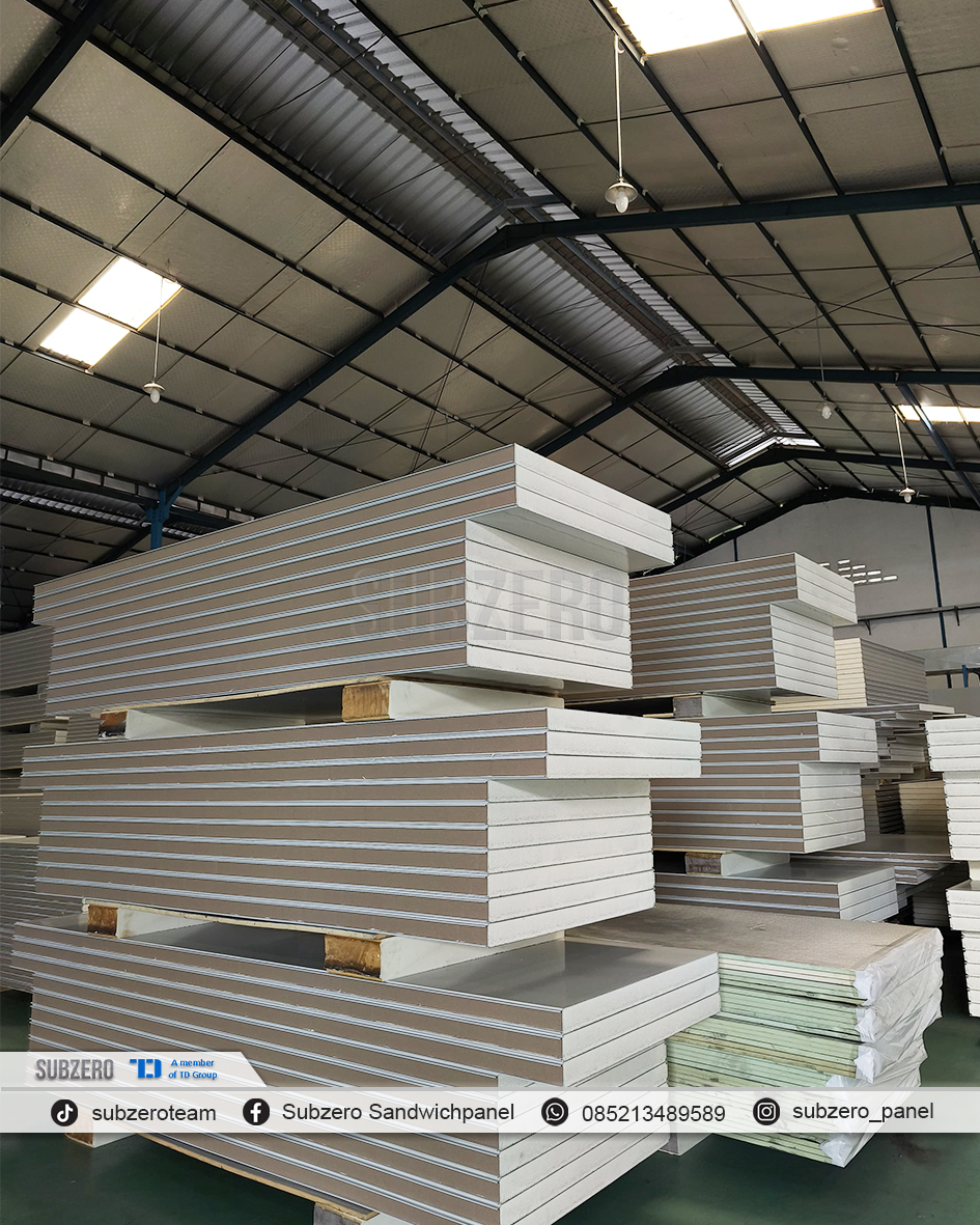 Image - Gallery - Subzero Sandwich panel selesai produksi - Subzero | Pre Insulated Sandwich Panel