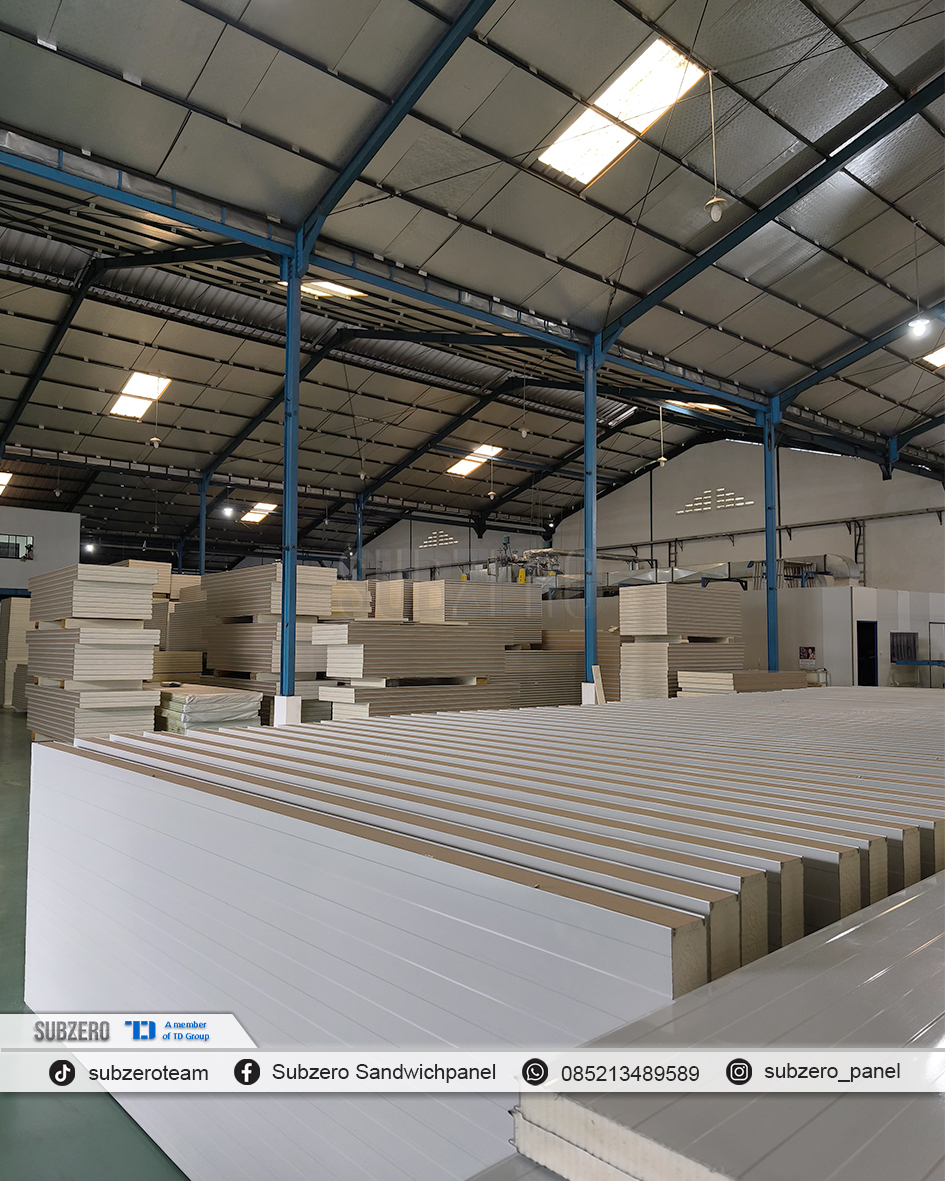 Image - Gallery - Pabrik Subzero sandwich Panel - Subzero | Pre Insulated Sandwich Panel