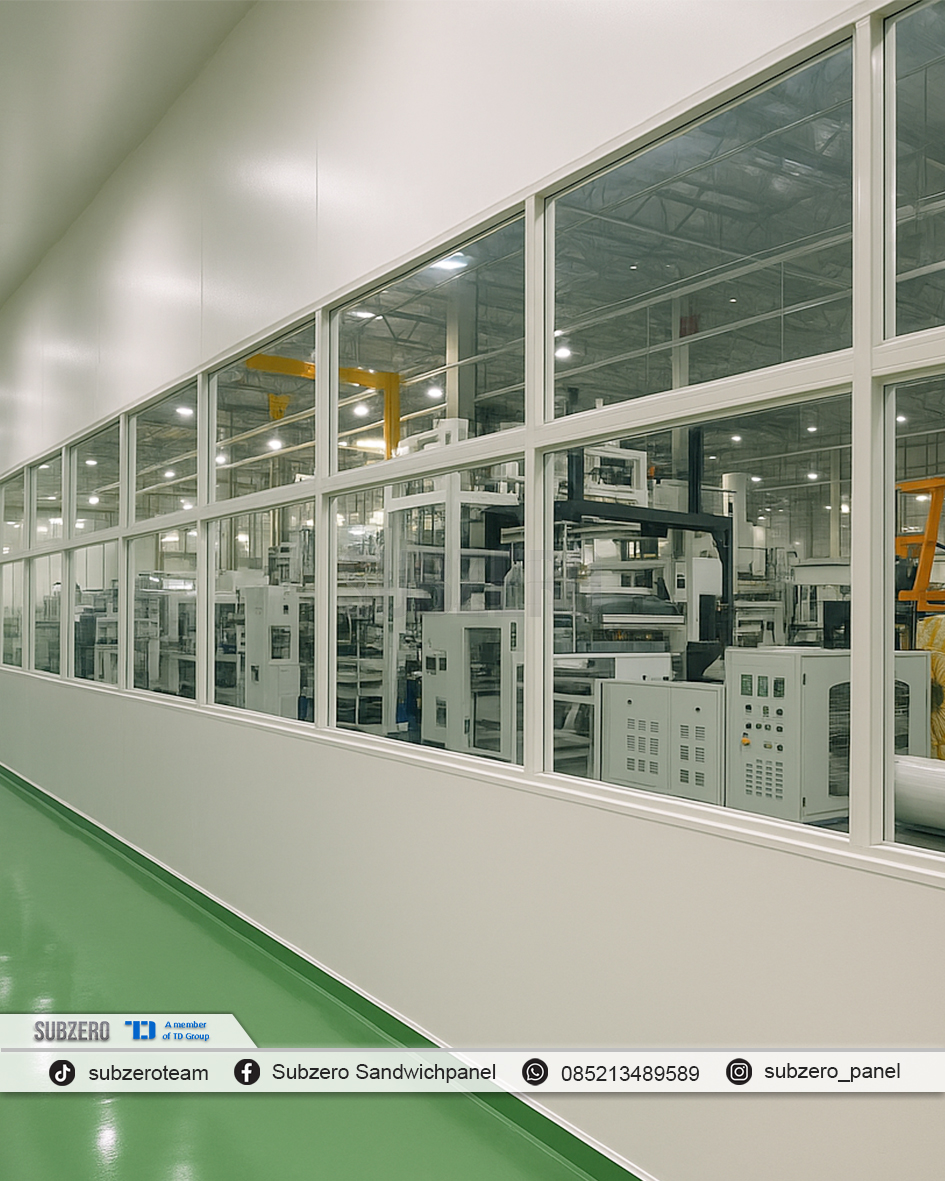 Image - Gallery - Produksi Pabrik memakai Subzero Sandwich Panel - Subzero | Pre Insulated Sandwich Panel