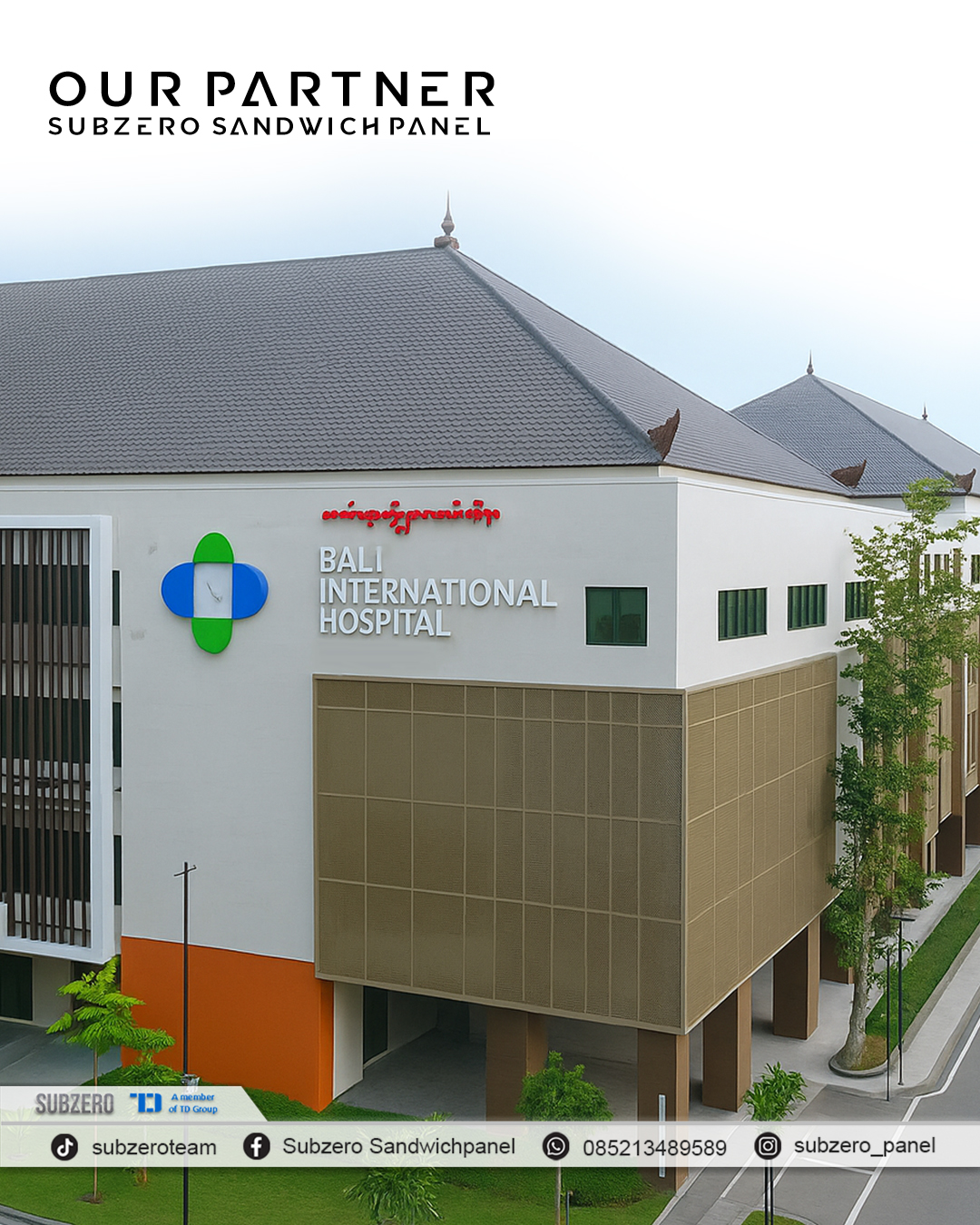 Image - Partner - BALI INTERNATIONAL HOSPITAL SANUR - Subzero | Pre Insulated Sandwich Panel