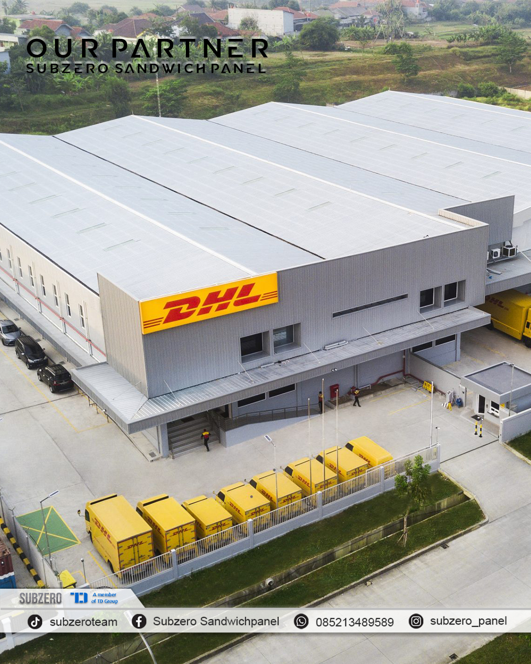 Image - Partner - DHL - Subzero | Pre Insulated Sandwich Panel