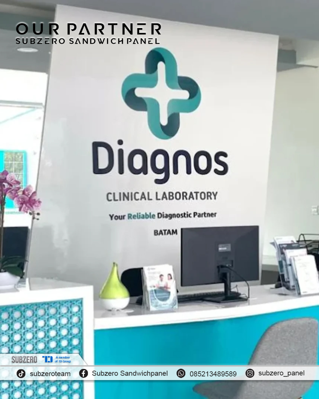 Image - Partner - DIAGNOS LABORATORY - Subzero | Pre Insulated Sandwich Panel