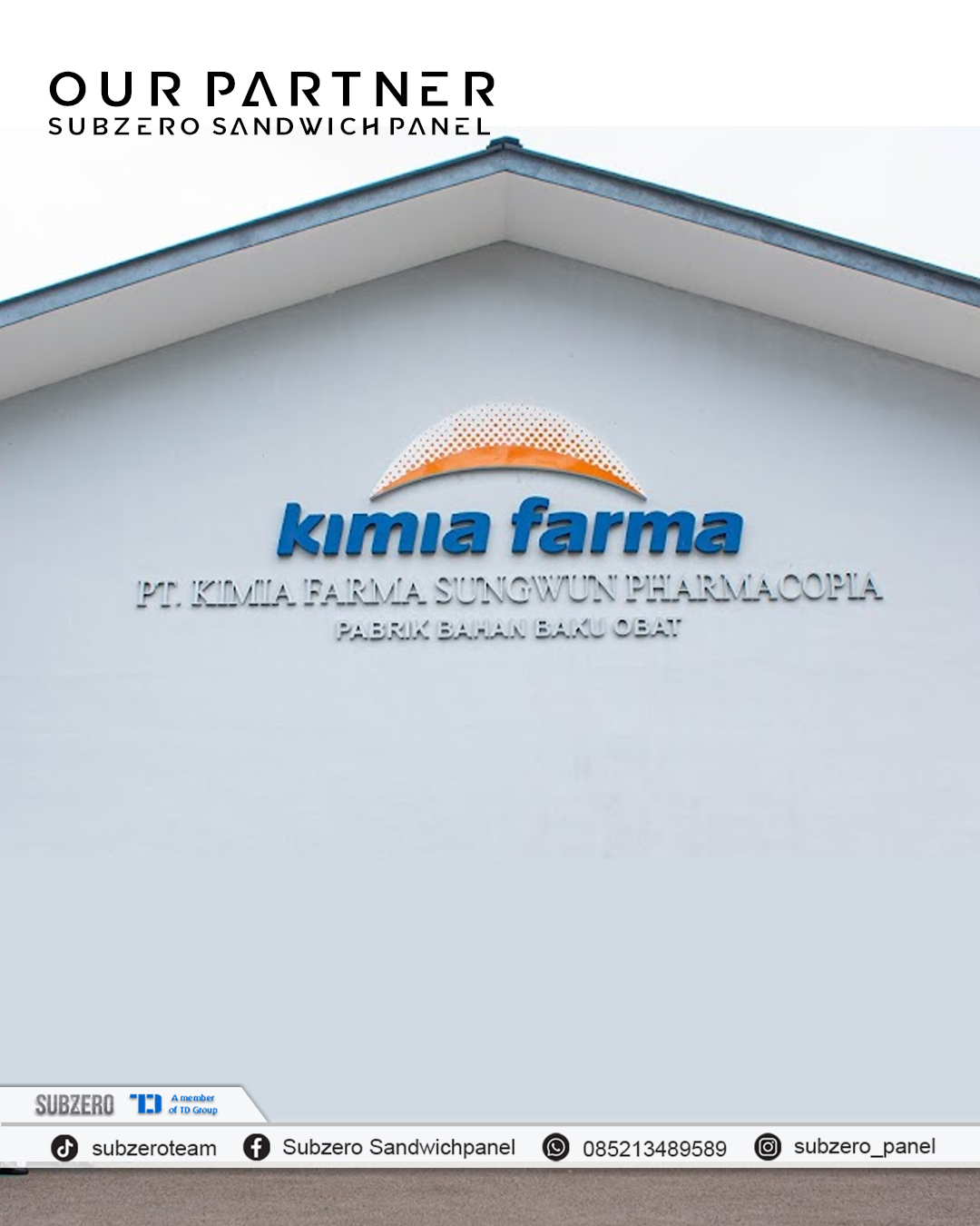 Image - Partner - KIMIA FARMA - Subzero | Pre Insulated Sandwich Panel