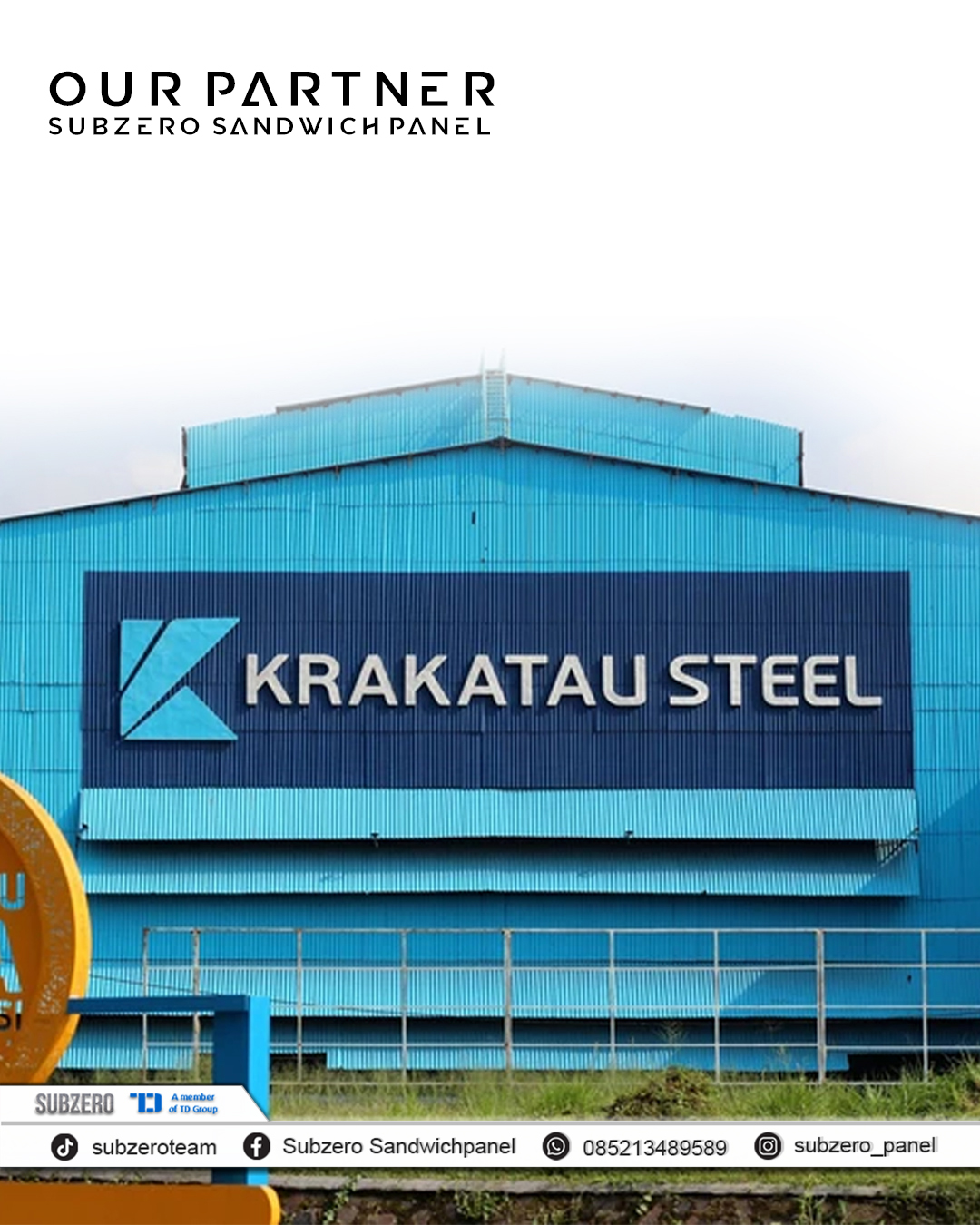 Image - Partner - KRAKATAU STEEL - Subzero | Pre Insulated Sandwich Panel