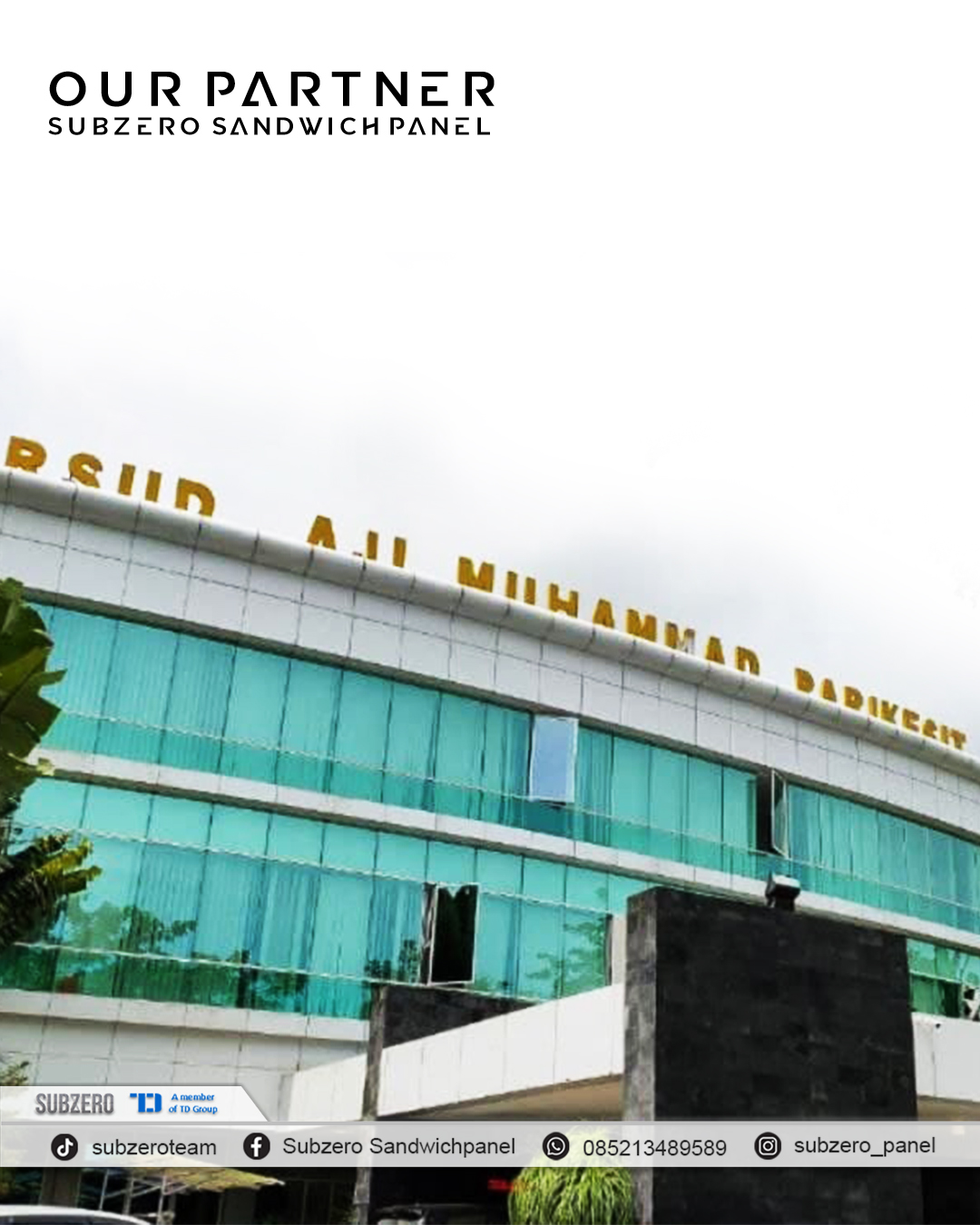 Image - Partner - RSUD AM PARIKESIT - Subzero | Pre Insulated Sandwich Panel