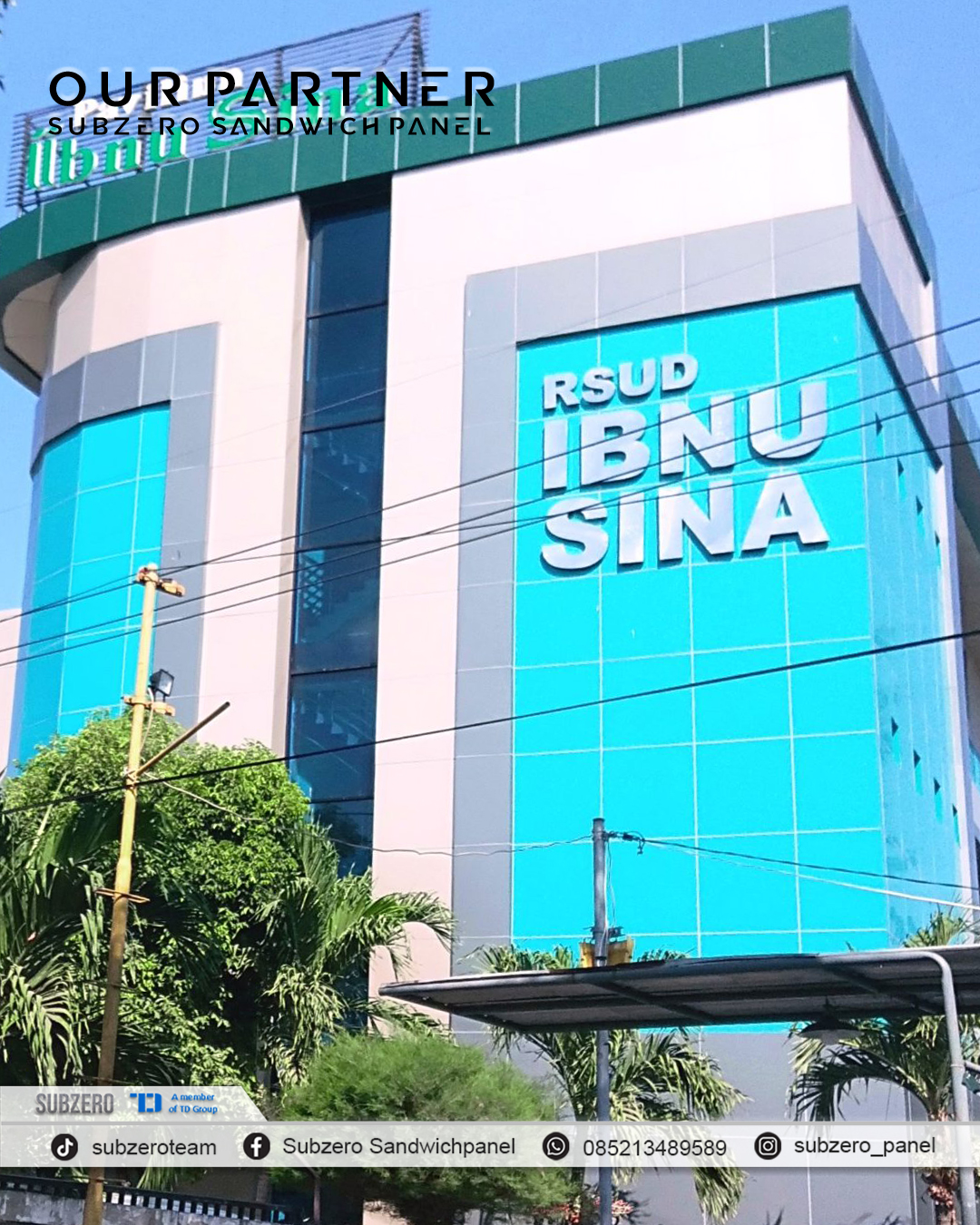 Image - Partner - RSUD IBNU SINA - Subzero | Pre Insulated Sandwich Panel