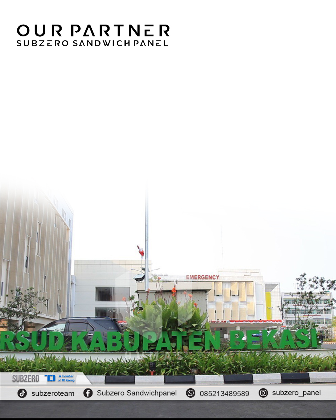 Image - Partner - RSUD KAB BEKASI - Subzero | Pre Insulated Sandwich Panel